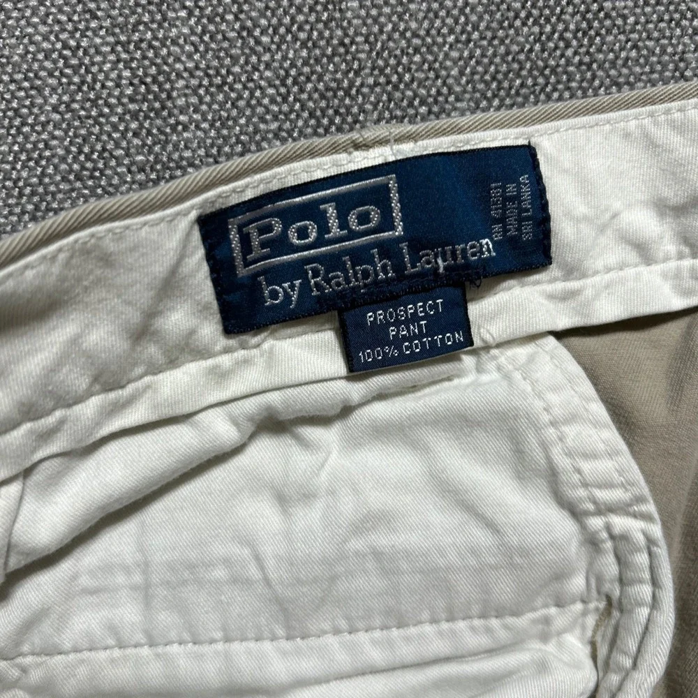 Polo Ralph Lauren Prospect Pant Men 38x30 (Fits 38x29) Cotton Chino Straight Leg